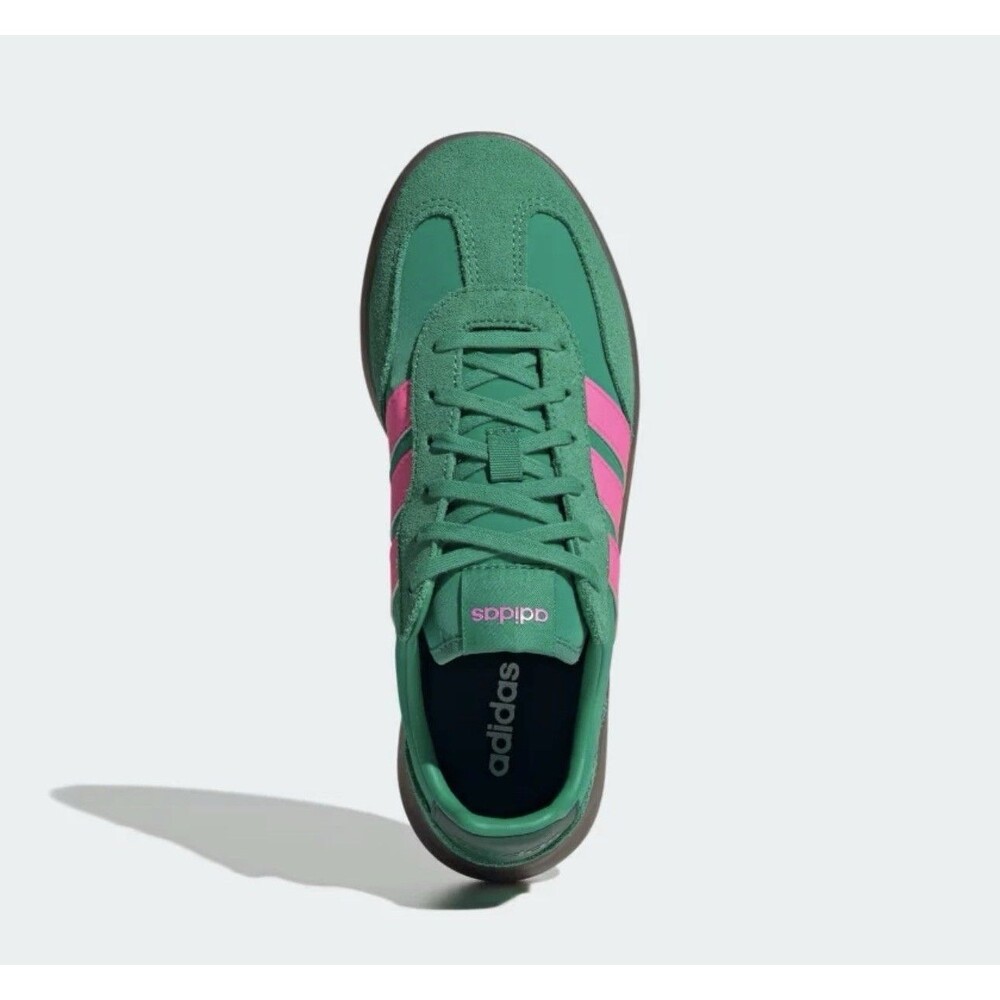 Adidas Barreda Decode Sneakers Size Womens Green Pink Gum JR3540 Casual - Picture 3 of 5